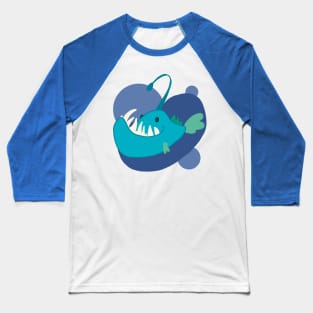 Cute anglerfish Baseball T-Shirt